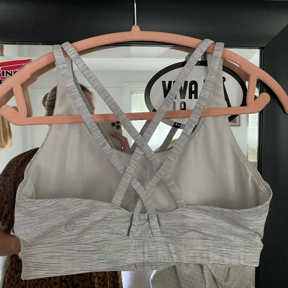 Grey Lululemon Sports Bra